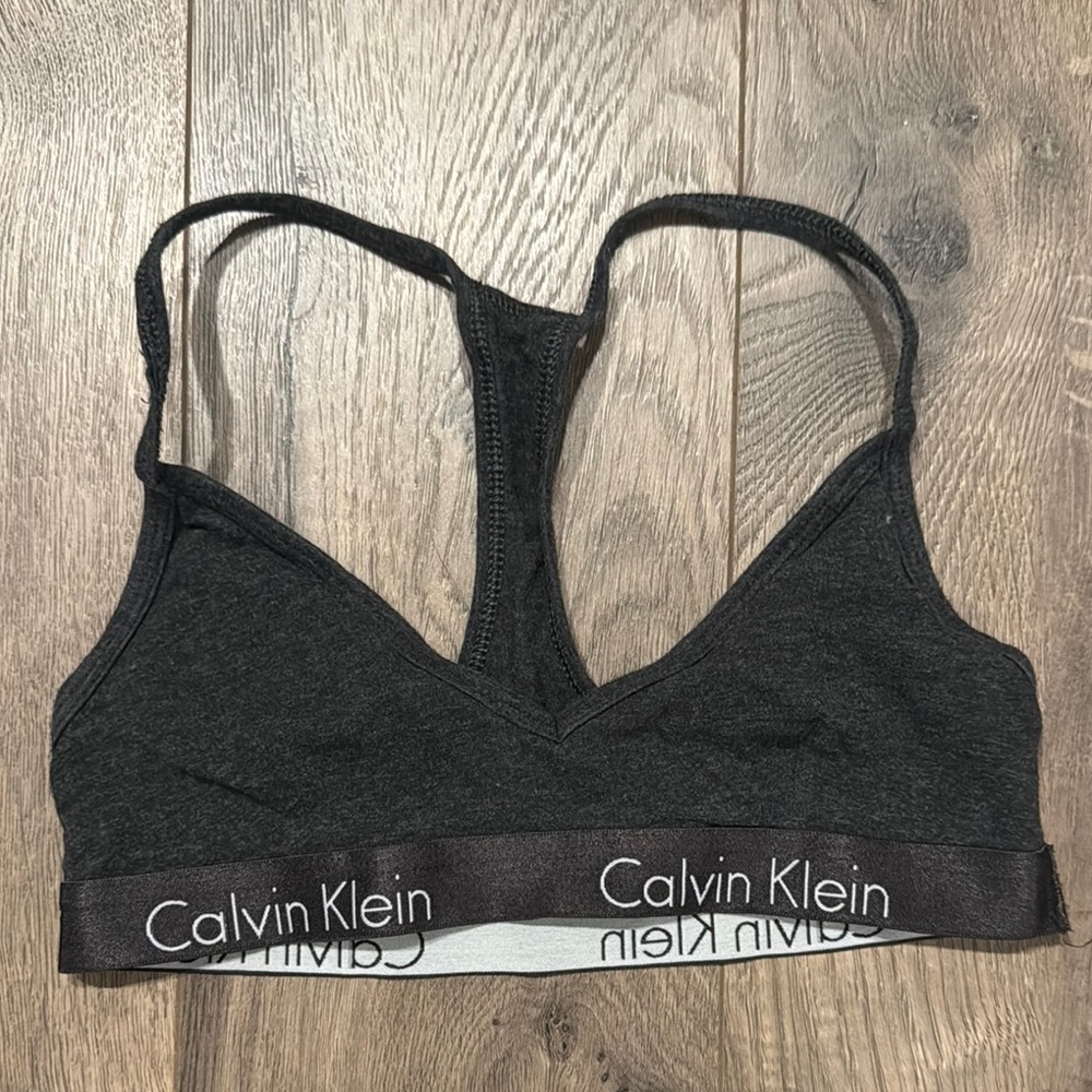 Calvin Klein Black Bra with Seamless Design